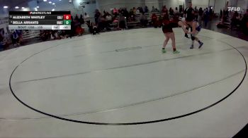 135 lbs 3rd Place Match - Alizabeth Whitley, LDNE vs Bella Arrants, GI Grapplers