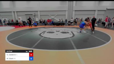 150 lbs 1/4 Final - Cesar Calderin, Fl vs Riley Clark, Mn