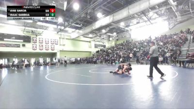 165 lbs Champ. Round 1 - Jose Garcia, BANNING vs Isaac Gamboa, El Camino Real