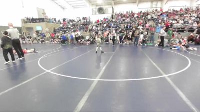 45 lbs Semifinal - Brexten Beebe, Iron County Wrestling Academy vs Calvin Wight, Northside Wrestling Club