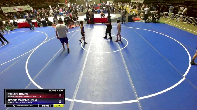 108 lbs Semifinal - Ethan Jones, Manteca Cobras Wrestling Club vs ...