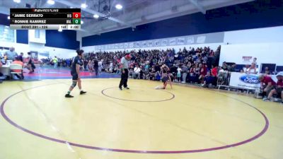 126 lbs Semifinal - Ronnie Ramirez, Walnut vs Jaime Serrato, Highland