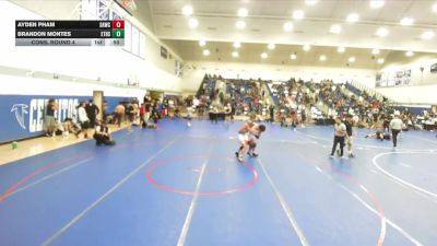 150 lbs Cons. Round 4 - Brandon Montes, El Toro High School vs Ayden Pham, Santa Ana Wrestling Club