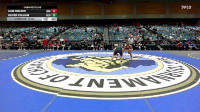 120 lbs Consi Of 16 #2 - Liam Nielsen, Juab vs Oliver Pulliam, Allen
