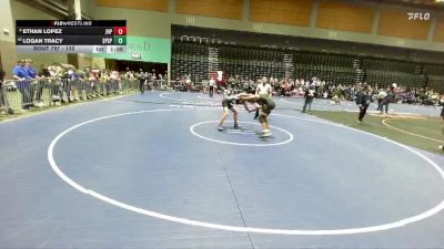 132 lbs Champ. Round 2 - Logan Tracy, Spanish Springs vs Ethan Lopez, Pitman