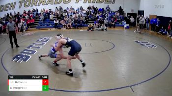 139 lbs Champ. Round 2 - Landon Hoffer, Connellsville vs Charlie Rodgers, Butler