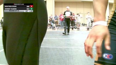 132 lbs Round Of 64 - Brayden Bosh, Sanderson Wr Ac vs Johnny Olmos, Golden Coast Grappling