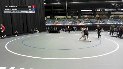 138 lbs Cons. Round 2 - Kinnley Smith, Indiana Tech vs Lisa Hoeflich, Hastings