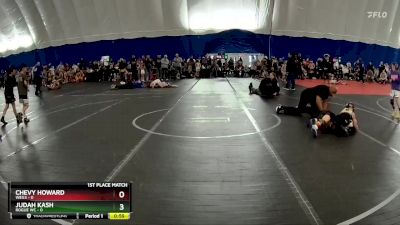 48 lbs Finals (2 Team) - Chevy Howard, WEG3 vs Judah Kash, Rogue WC