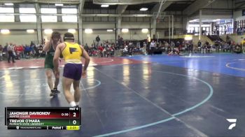 149 lbs Prelim - Trevor O`Mara, Plymouth State University vs Jahongir Davronov, Hunter College