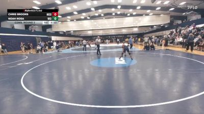 133 lbs Cons. Round 2 - Chris Brooks, Messiah vs Noah Rosa, Wilkes