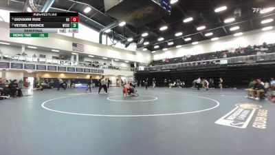 165 lbs Semifinal - Giovanni Ruiz, Bakersfield College vs Veysel Pekince, Mt. San Antonio College