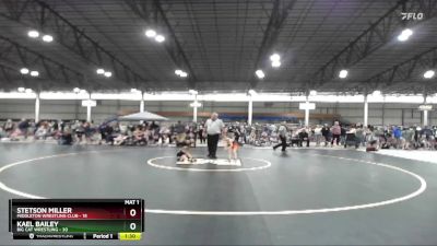 45 lbs Finals (8 Team) - Lukas William, Middleton Wrestling Club vs Hope Senescall, Big Cat Wrestling