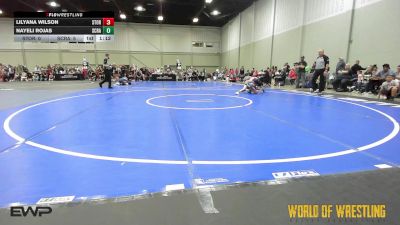 85 lbs Rr Rnd 2 - LILYANA WILSON, Storm Wrestling Center vs Nayeli Rojas, Scrappers 7-12