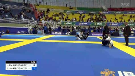 JOSÉ PAULO SILVA PORTAL DUARTE vs DANIEL MARTINS SANTOS FERREIRA 2023 Brasileiro Jiu-Jitsu IBJJF