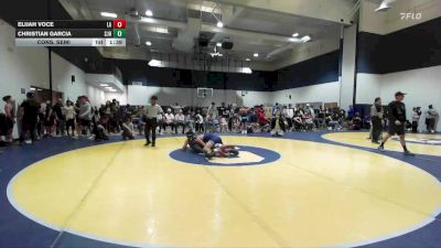 152 lbs Cons. Semi - Christian Garcia, Sjhs vs Elijah Voce, Lake Arrowhead