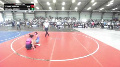 101 lbs Rr Rnd 1 - Cayomie Yake, Mancos Bluejays vs Rosalee Varela, Deep Water
