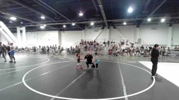 40 lbs Semifinal - Kynzlee Alvarado, Golden Backs MRTC vs Emilio Marquez, Rkda