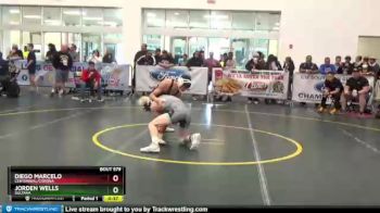 120 lbs Cons. Round 3 - Diego Marcelo, Centennial/Corona vs Jorden Wells, Sultana