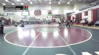 135 lbs Semifinal - Charlee Knapp, Middleton vs Ashlyn Martin Gomez, Caldwell