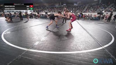106 lbs Consi Of 16 #2 - Noah Bollig, Duncan Demon Wrestling vs Asher Paris, Shelton Wrestling Academy