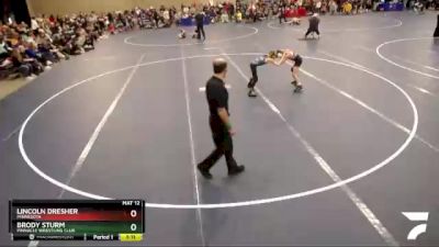 70 lbs Quarterfinal - Brody Sturm, Pinnacle Wrestling Club vs Lincoln Dresher, Minnesota