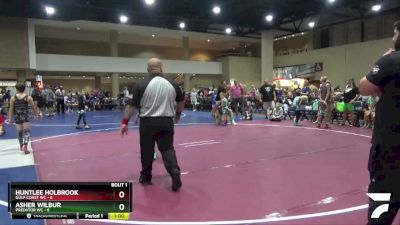 50 lbs Round 1 (6 Team) - Huntlee Holbrook, Gulf Coast WC vs Asher Wilbur, Predator WC