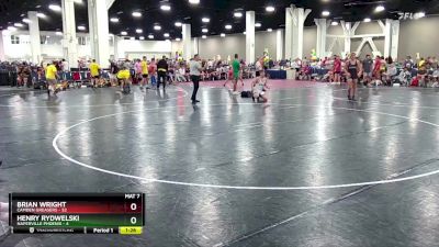 175 lbs Round 3 (10 Team) - Brian Wright, Camden Greasers vs Henry Rydwelski, Naperville Phoenix