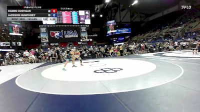 126 lbs Cons. Rd Of 64 - Kaden Costigan, AK vs Jackson Humphrey, CA