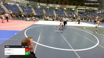 83 lbs Semifinal - Michael Keith, Natrona Colts vs Kaden Bach, Ridge WC