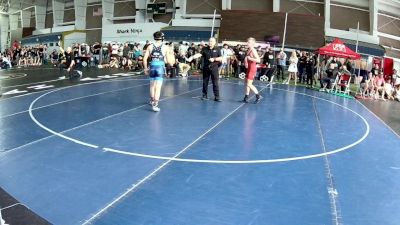 120 lbs Cons. Round 3 - Jesse Judkins, Utah vs Jake Agolia, California