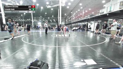 154 lbs 5th Place - Camdyn Moors, Journeymen Wrestling Red - HSC vs Chase Pari, Southern Regional - HSC