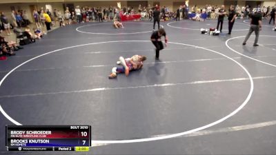 98 lbs Quarterfinal - Jackson Ganfield, Kingdom Wrestling vs Coda Pearson, Mustang Wrestling Club