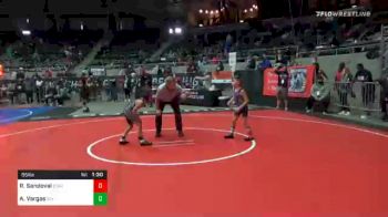 55 lbs Prelims - Rylan Sandoval, Standfast Wrestling vs Alfredo Vargas, Sly Fox Wrestling Academy