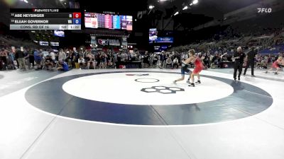 106 lbs Cons. Rd Of 16 - Abe Heysinger, IA vs Elijah Governor, WA