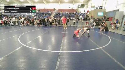 60 lbs Champ. Round 1 - Zander Mckee, Uintah Wrestling vs Wyatt Kearns, Cougars Wrestling Club