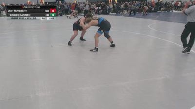 175 lbs Champ. Rd Of 16 - Levi Hurlbert, Foxfire vs Linken Bastien, Askren Wrestling Academy