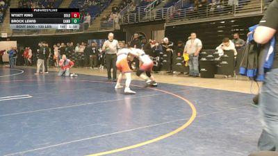 135 lbs Round Of 16 - Wyatt King, Colonial vs Brock Lewis, Cambria Heights