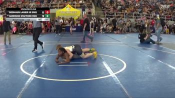 122 lbs Cons. Round 3 - Harrison Stafford SW5, Taylor Wrestling vs Deshaun Lanier Jr SW2, Clark Shawnee