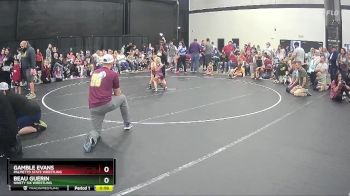 41 lbs Cons. Round 2 - Gamble Evans, Palmetto State Wrestling vs Beau Guerin, Ninety Six Wrestling