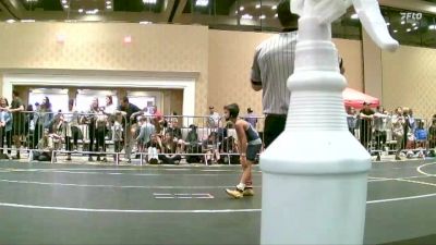 61 lbs Consi Of 8 #2 - Elijah Edwards, Lawc vs Nicholas Sosa, Black Flag Wr Ac