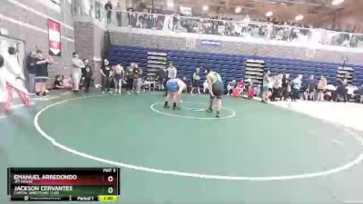 Round 1 - Emanuel Arredondo, Jet House vs Jackson Cervantes, Capital Wrestling Club