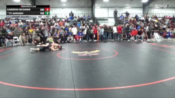 150 lbs Champ. Round 1 - Ty Albaugh, Torrington vs Cameron McGinnis, Kimball