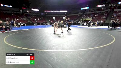 144 lbs Round Of 16 - Jagger French, Del Oro vs Braden Priest, Bakersfield