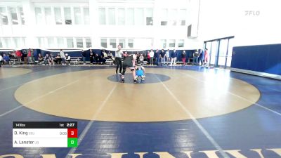 141 lbs Consi Of 8 #1 - Dakota King, Ohio State vs Aaron Lanster, University At Buffalo