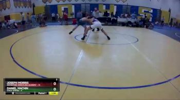 132 lbs Placement (16 Team) - Joseph Morris, Roundtree Wrestling Academy vs Daniel Machin, Eagle Empire