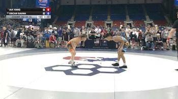113 lbs Champ. Rd Of 16 - Jax Vang, California vs Oscar Gauna, Kansas