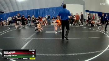 106 lbs Round 6 (8 Team) - Nathan Gates, Jackson HS vs Reed Wicker, Warrior RTC