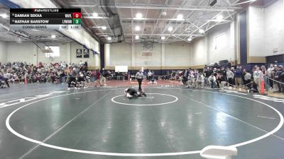 113 lbs Consolation - Damian Sdoia, Wayland vs Nathan Barstow, Lynnfield/N.Reading