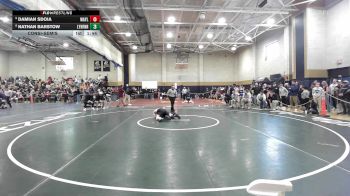 113 lbs Consolation - Damian Sdoia, Wayland vs Nathan Barstow, Lynnfield/N.Reading